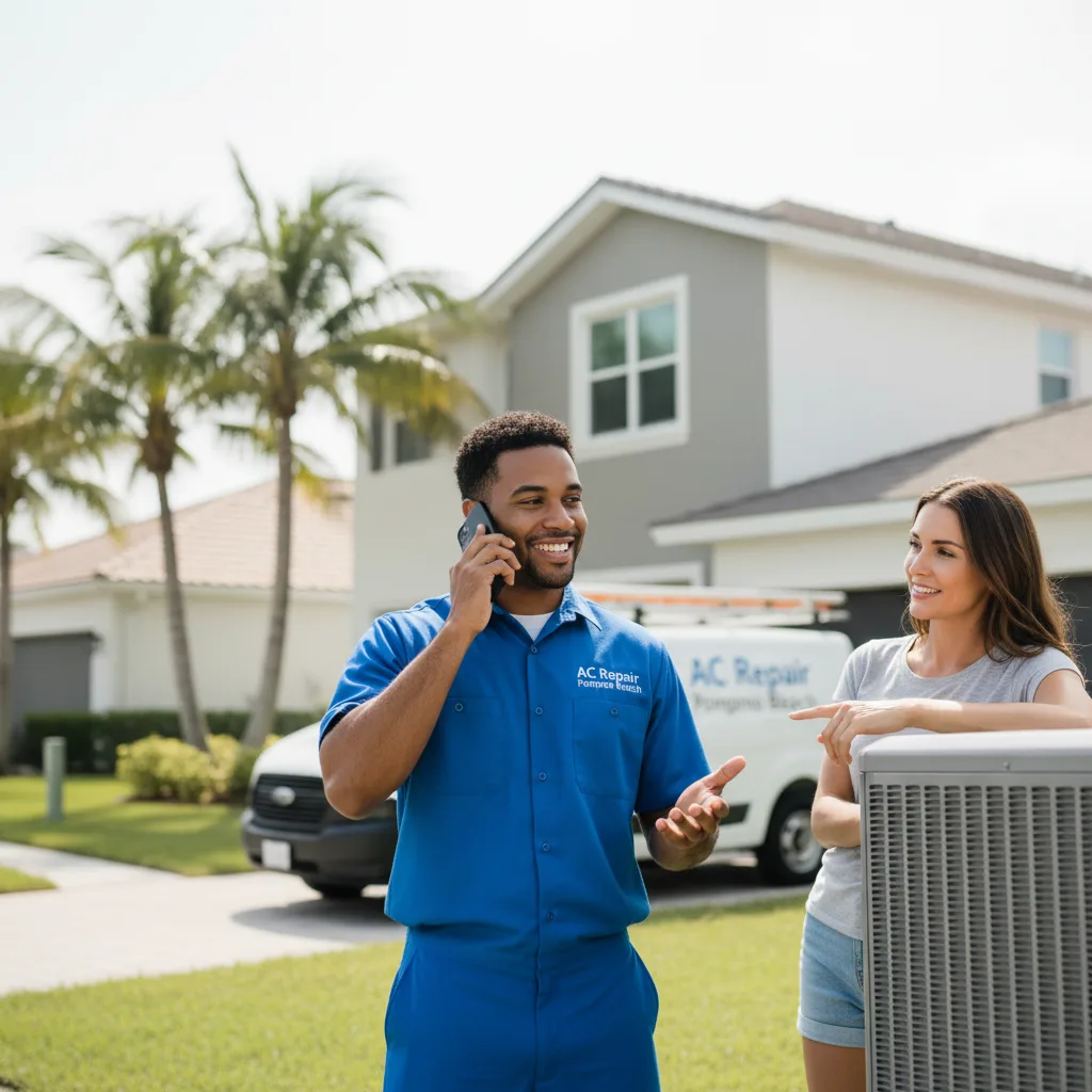 AC Repair Pompano Beach customer support in Holliday